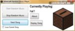 как пользоваться music player mod в майнкрафт