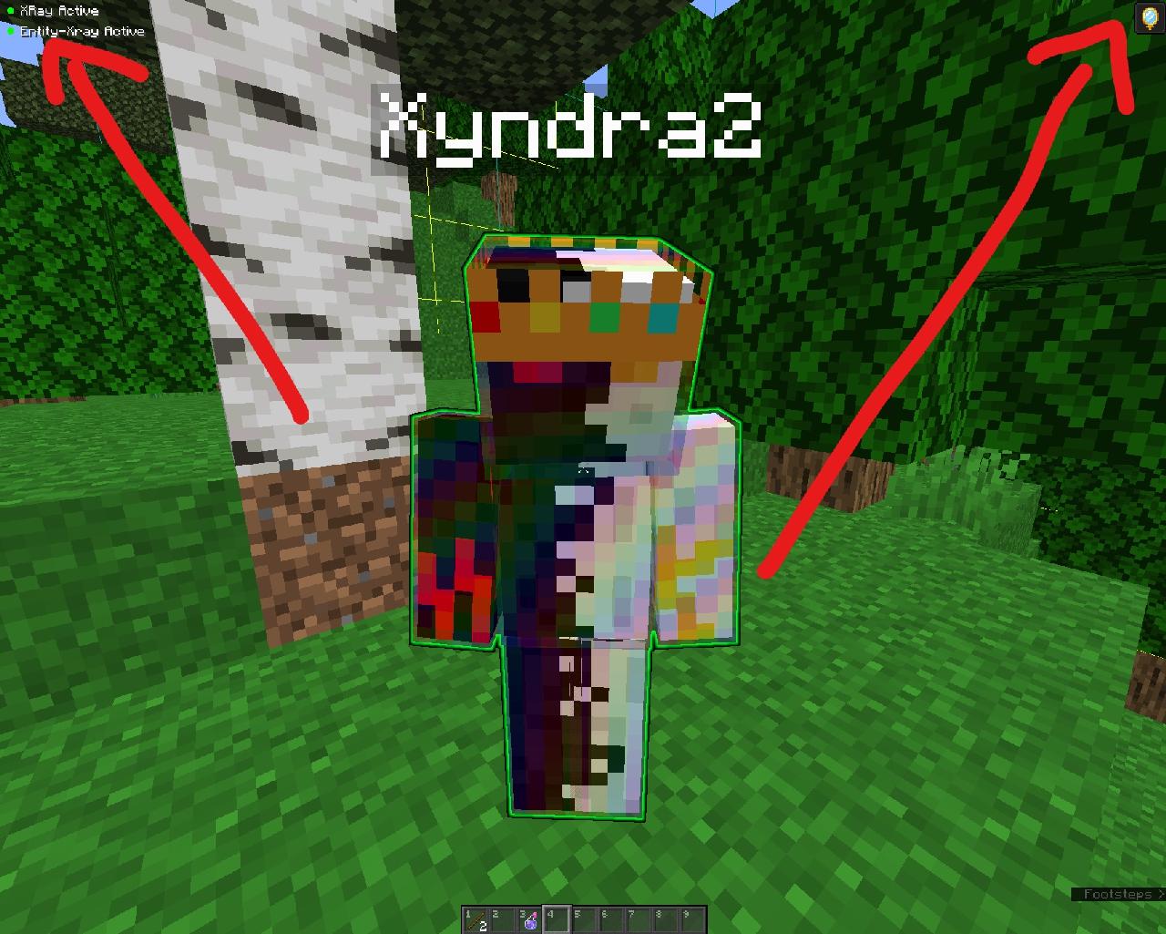[Forge] Entity/Player-Xray (Works with invis) [1.19.2] [1.18.2] / Моды ...